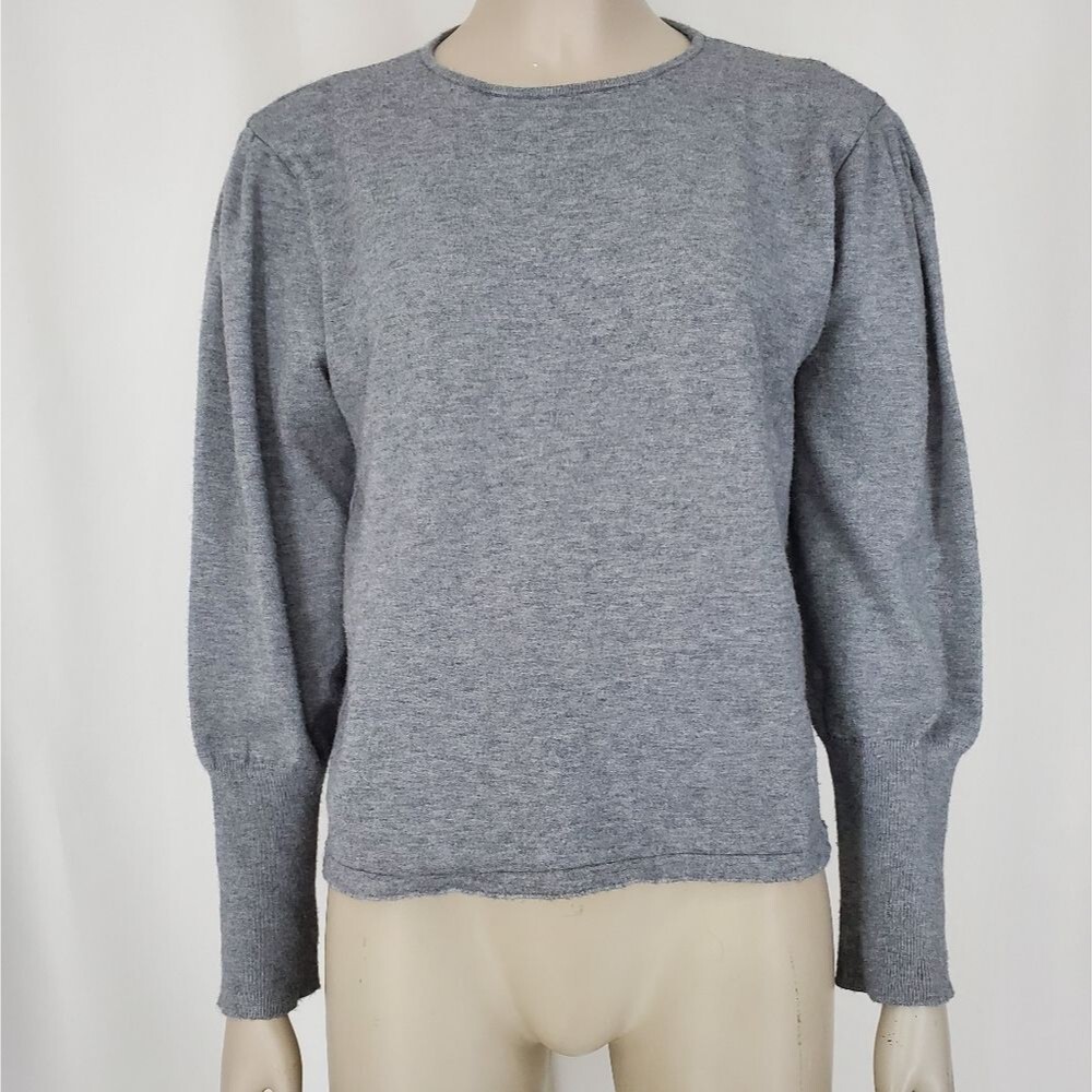 Carol Bassi Long Sleeve Grey Shirt